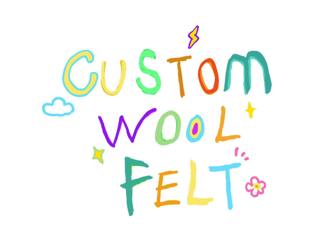Custom Woolfelt Logo Large