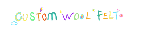 Custom Woolfelt Logo
